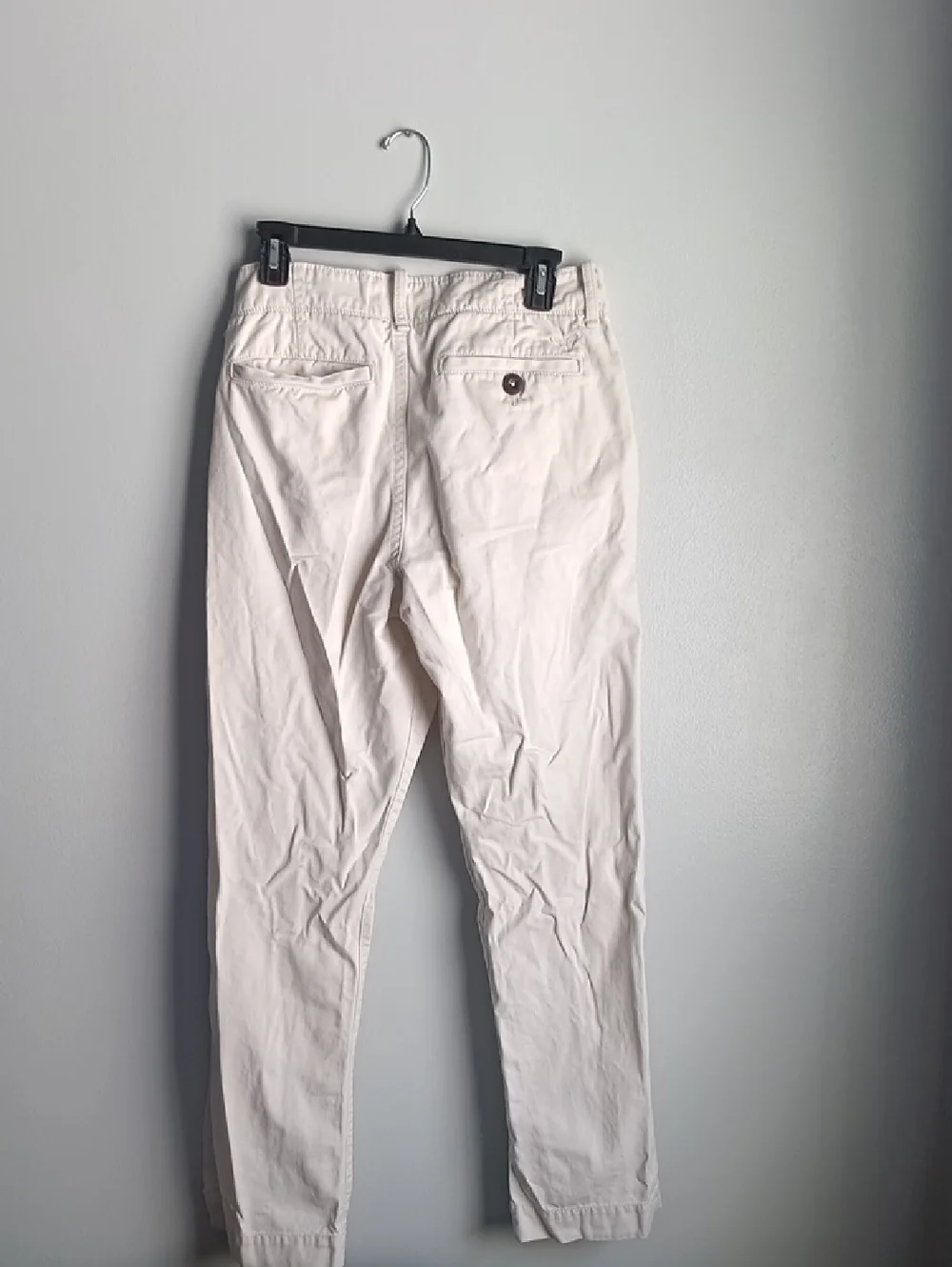 American Eagle Outfitters Relaxed Khakis White